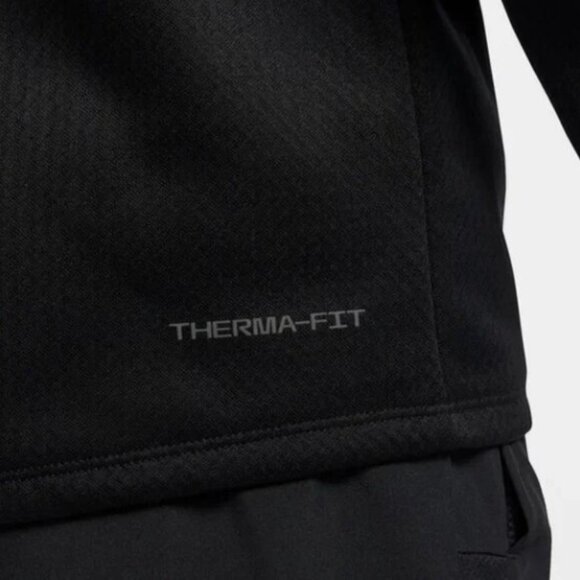 Nike Therma-FIT Water-Repellent Sphere Element Half Zip Black Small FZ1115-010 - Picture 7 of 7